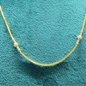 22k gold classy chain