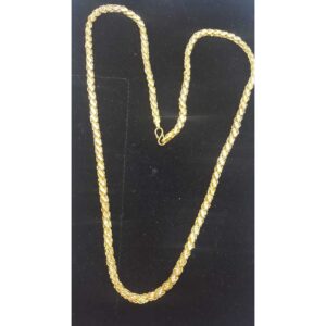 916 Gold Hollow Machine Chain