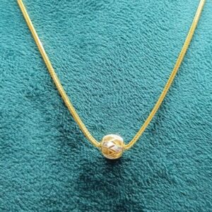 22k gold fancy single bol