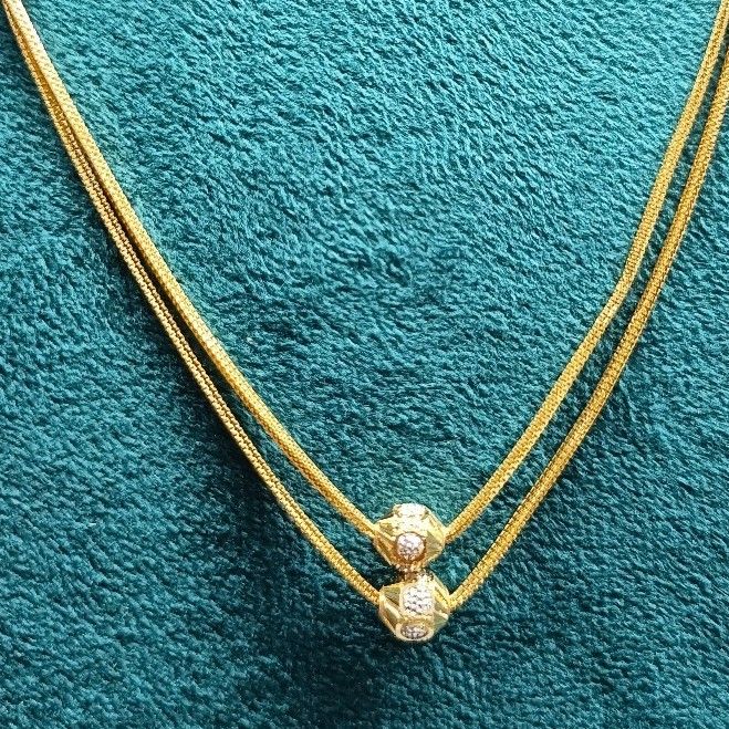 916 gold Sparkling dokiya - Image 2