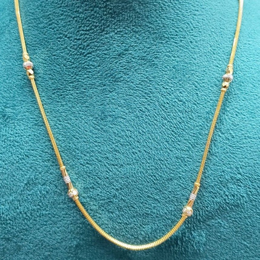 916 gold fancy Single lien chain - Image 2