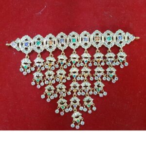 Gold Ladies Attractive Diamond Necklace