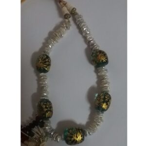 gold work necklase