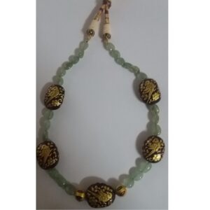 gold work necklase