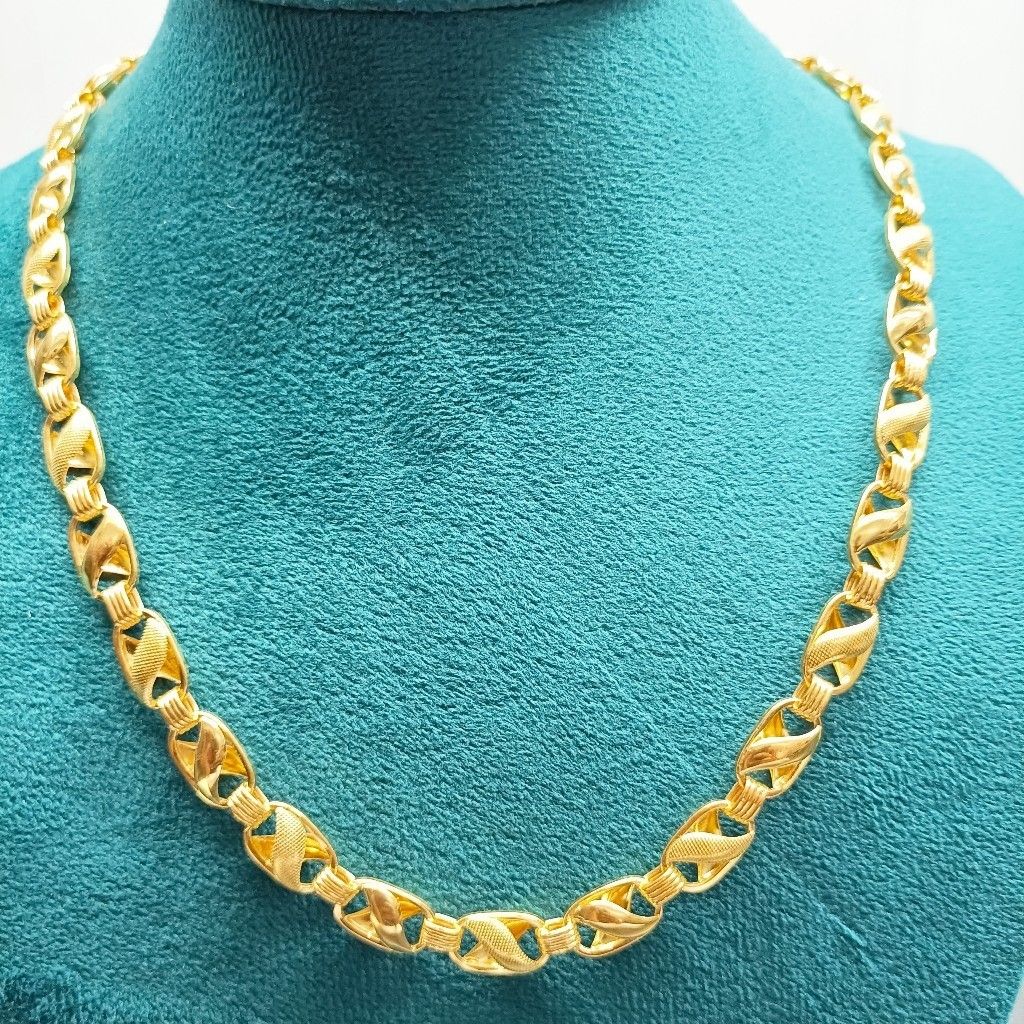 916 Gold Indo Lotus Chain - Image 2