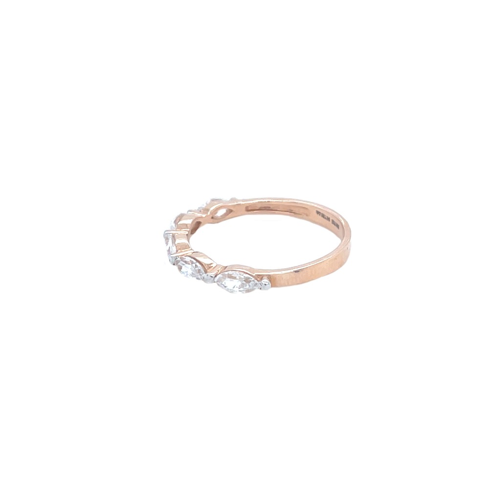 Radiant dainty ring