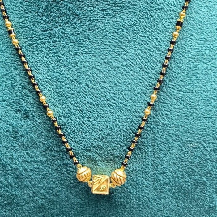 22crt Gold Fancy Mangalsutra - Image 2