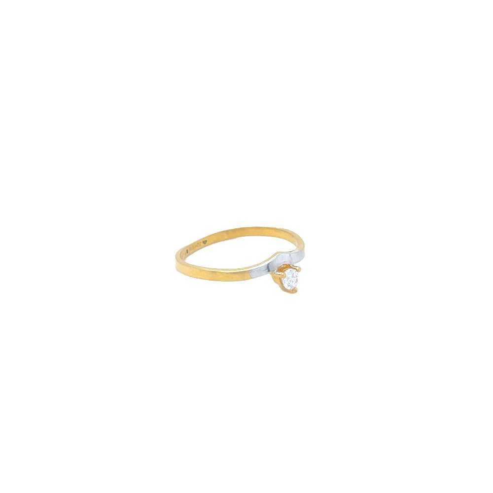 Lustrous 22 karat yellow gold ganesha finger ring
