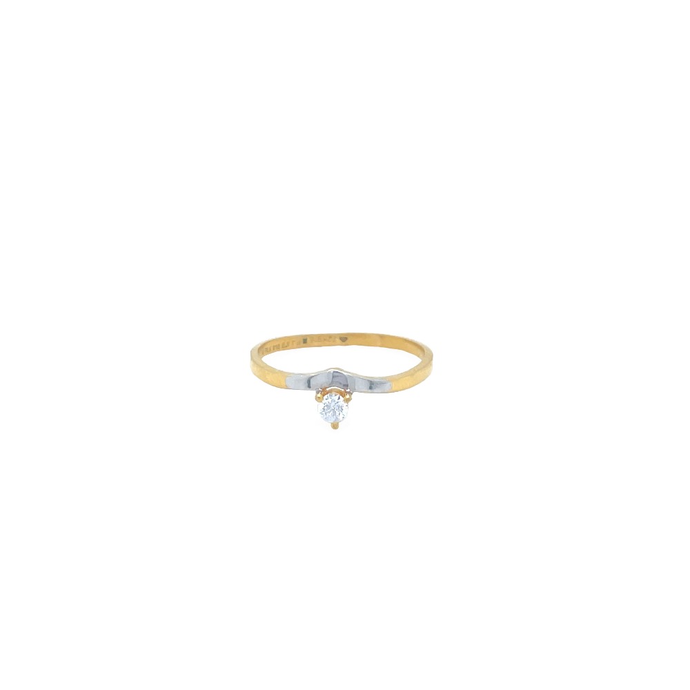 Lustrous 22 karat yellow gold ganesha finger ring