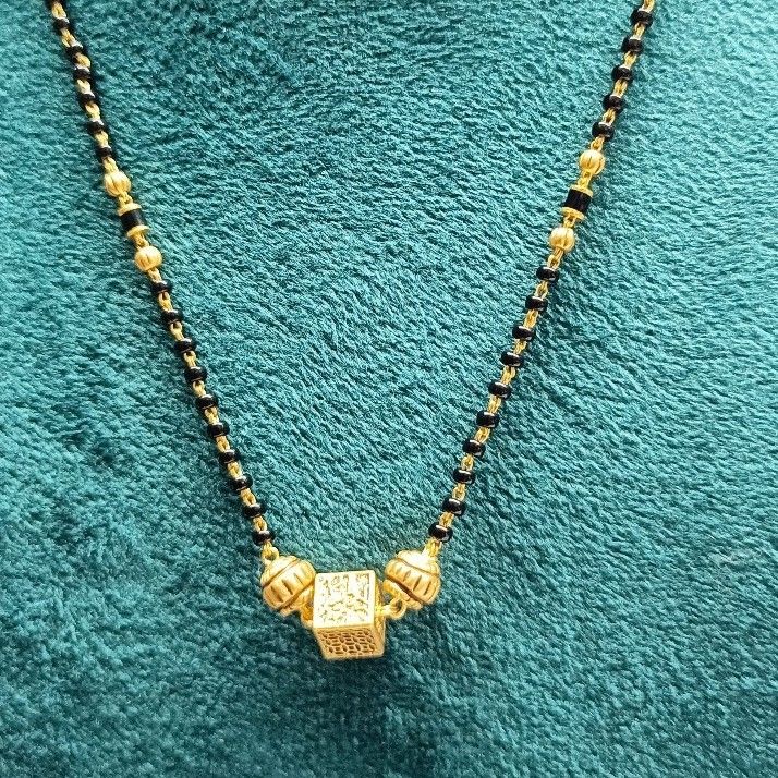 916 gold Simple mangalsutra - Image 2