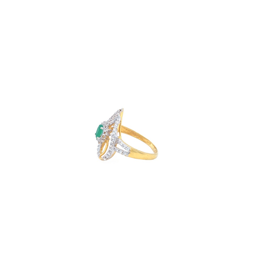 Enzo gold ring for men