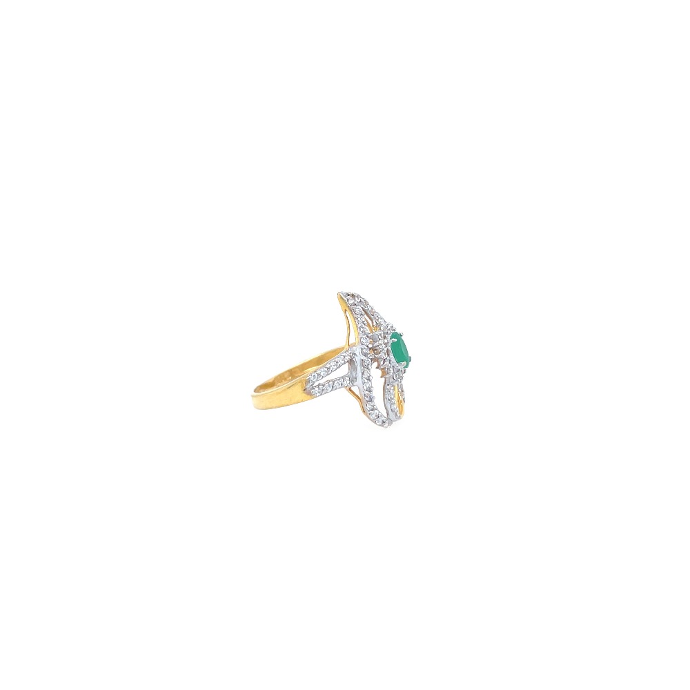 Enzo gold ring for men