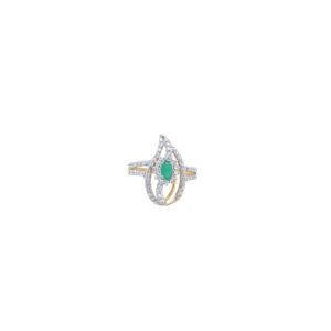 Enzo gold ring for men