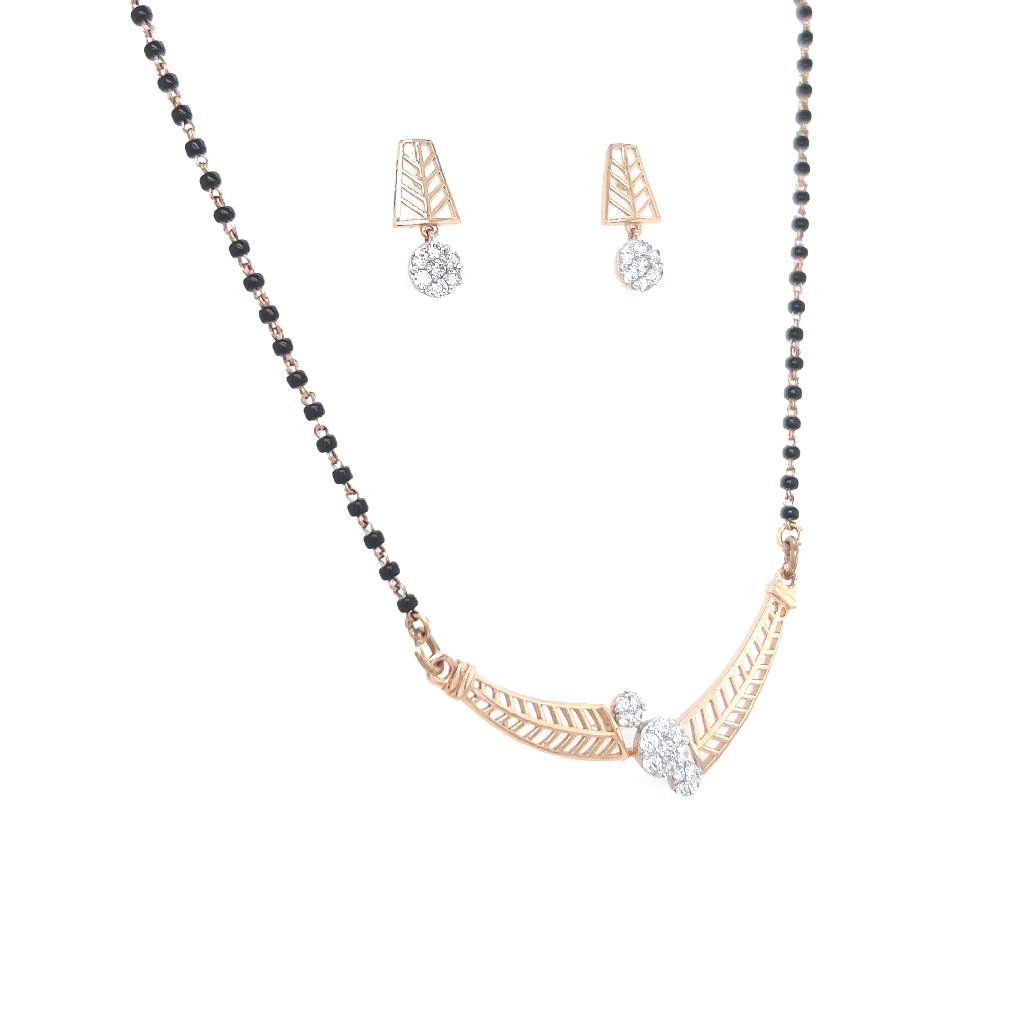 Classy Yet Trendy Gold Mangalsutra - Image 3
