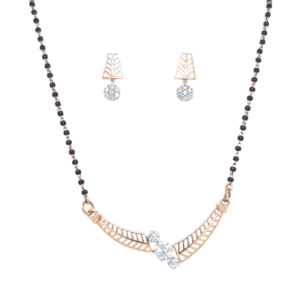 Classy Yet Trendy Gold Mangalsutra - Image 2