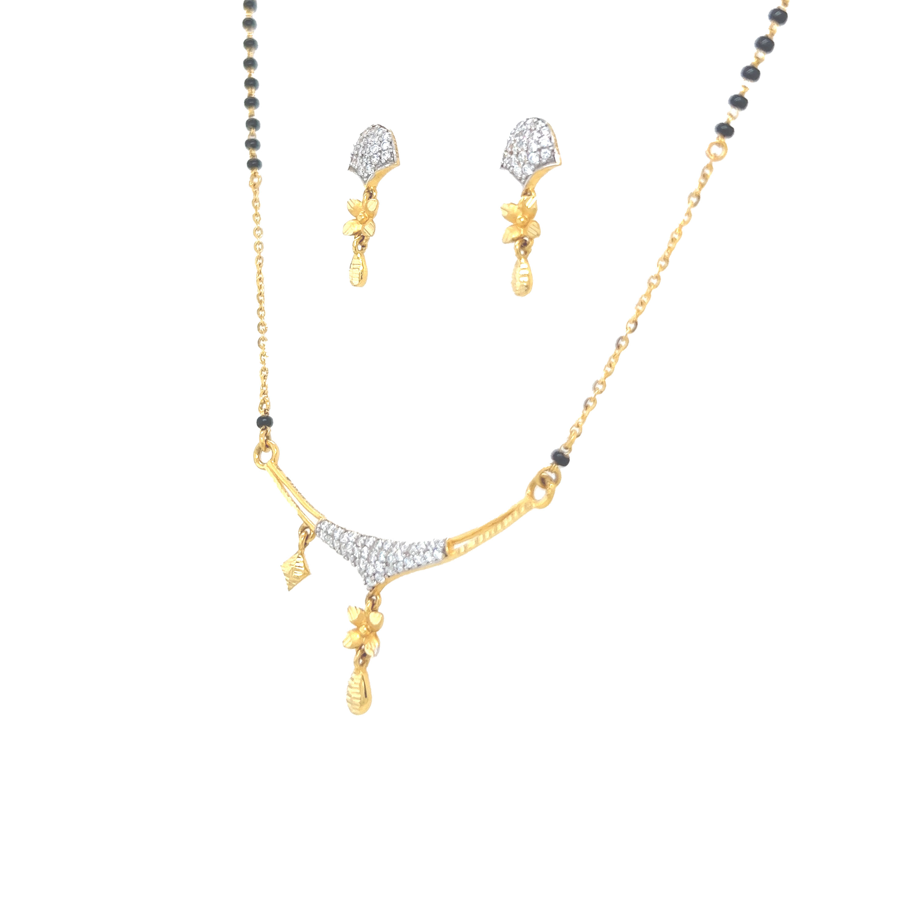 Enchanting Slender Gold Mangalsutra