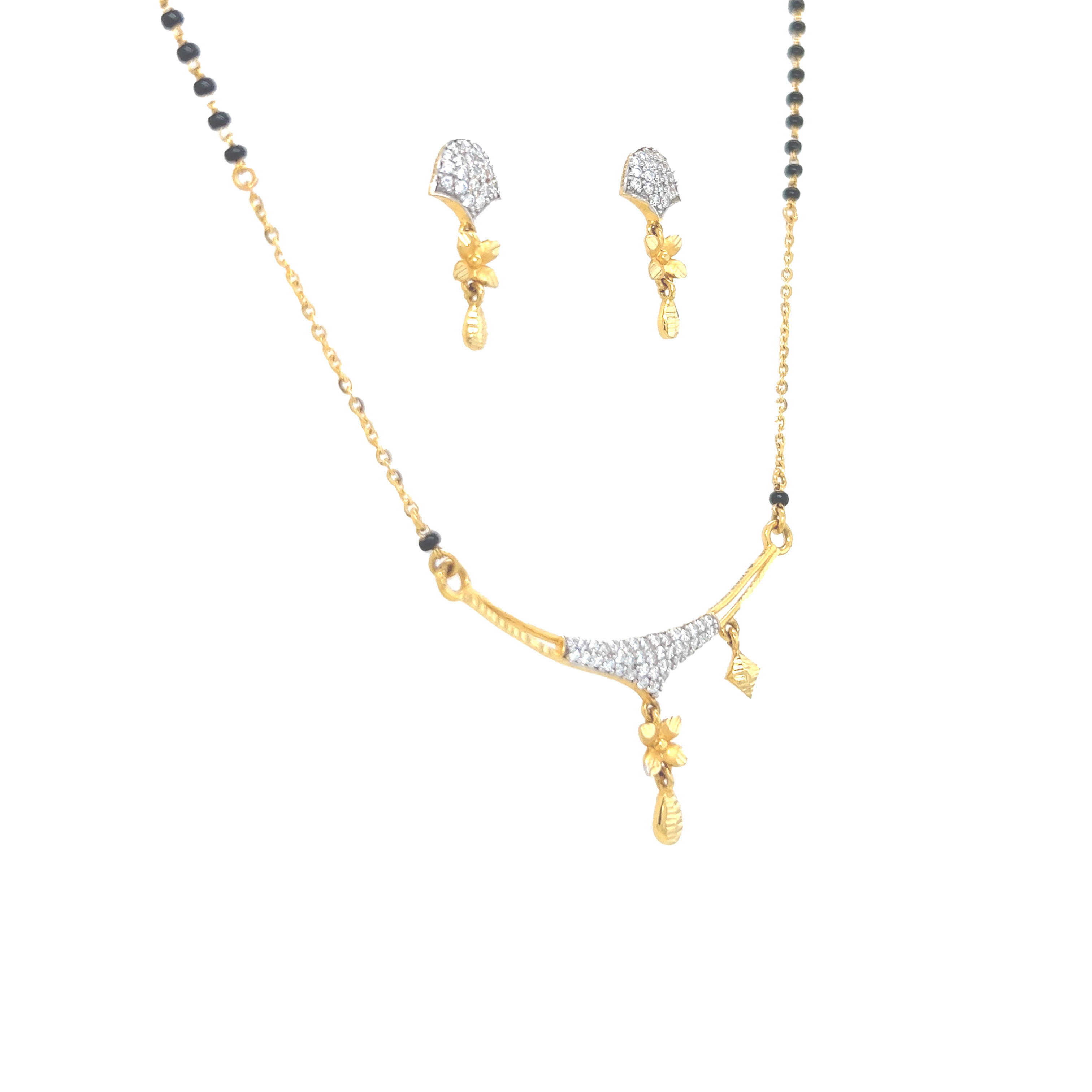 Enchanting Slender Gold Mangalsutra