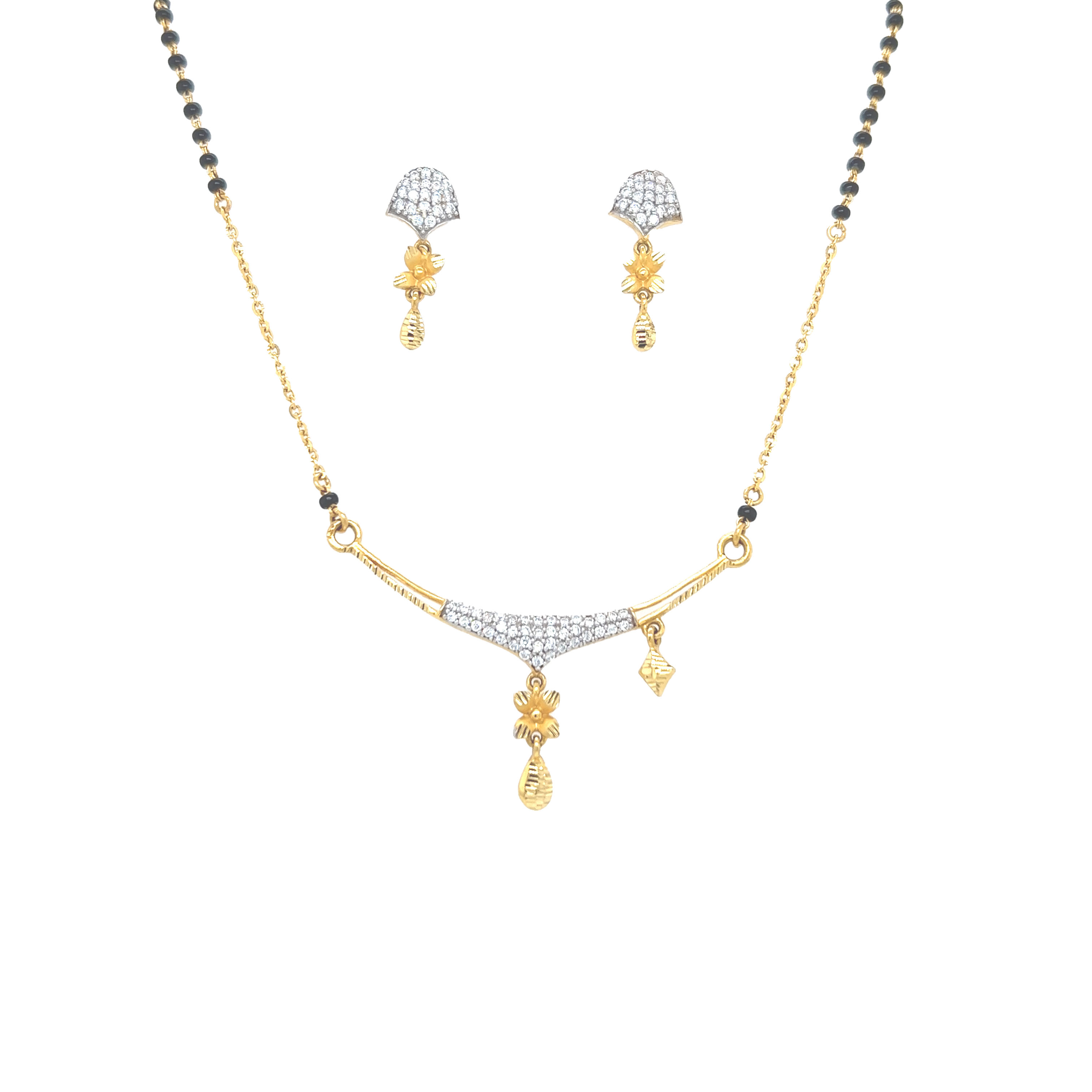 Enchanting Slender Gold Mangalsutra