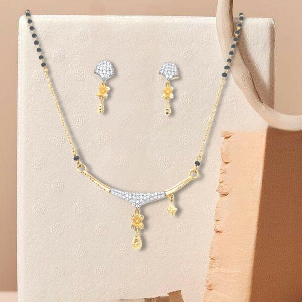 Enchanting Slender Gold Mangalsutra