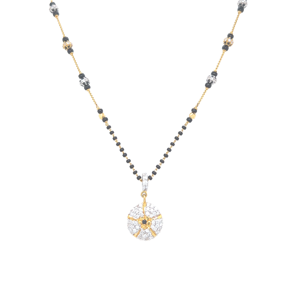 Dainty Circlet Gold Mangalsutra