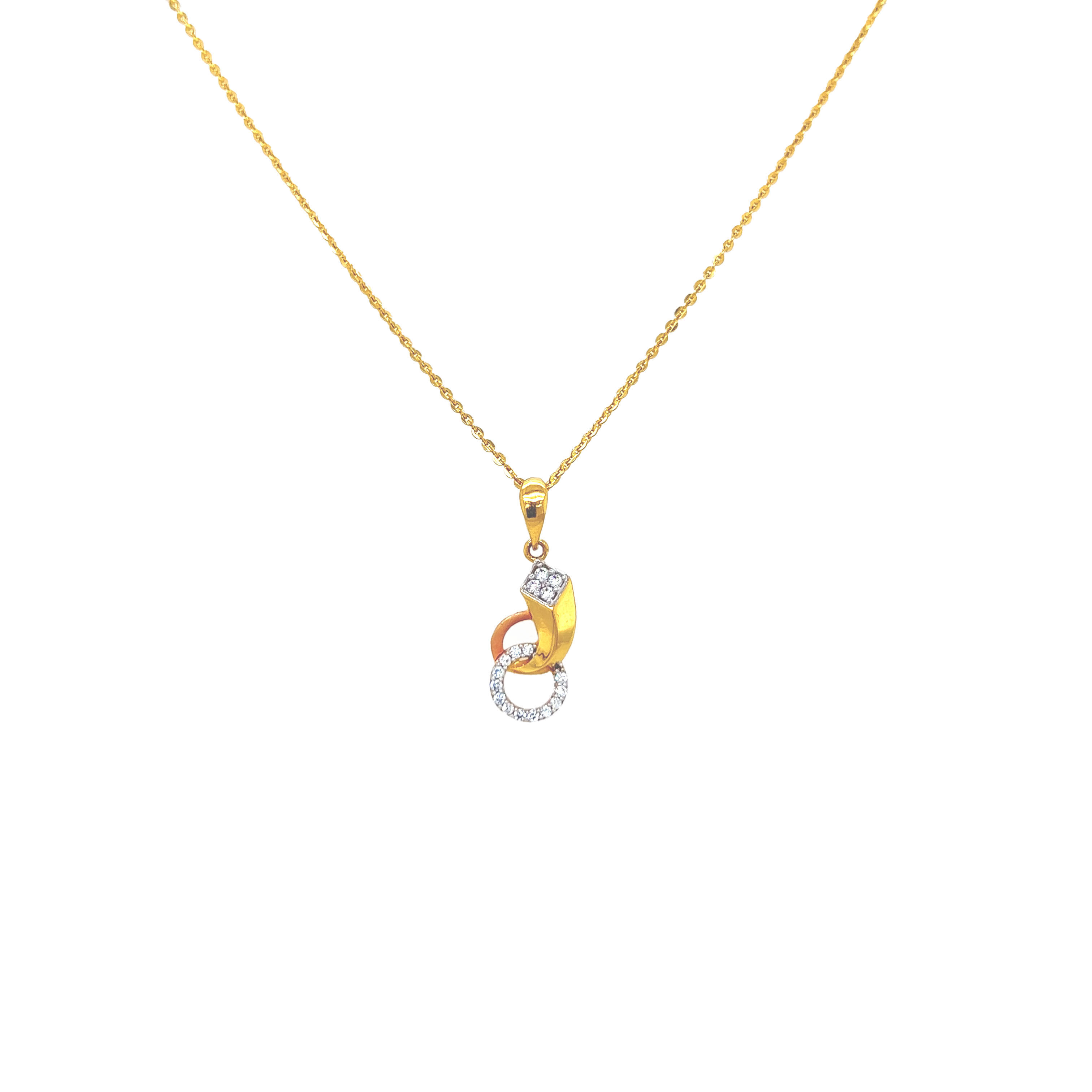 Pramukha Gold Pendant