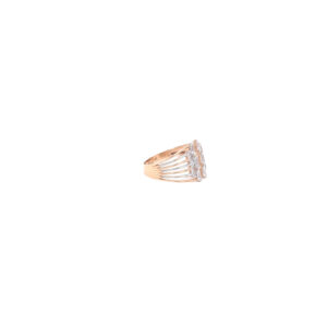 Glamorous Outflow Gold Ring