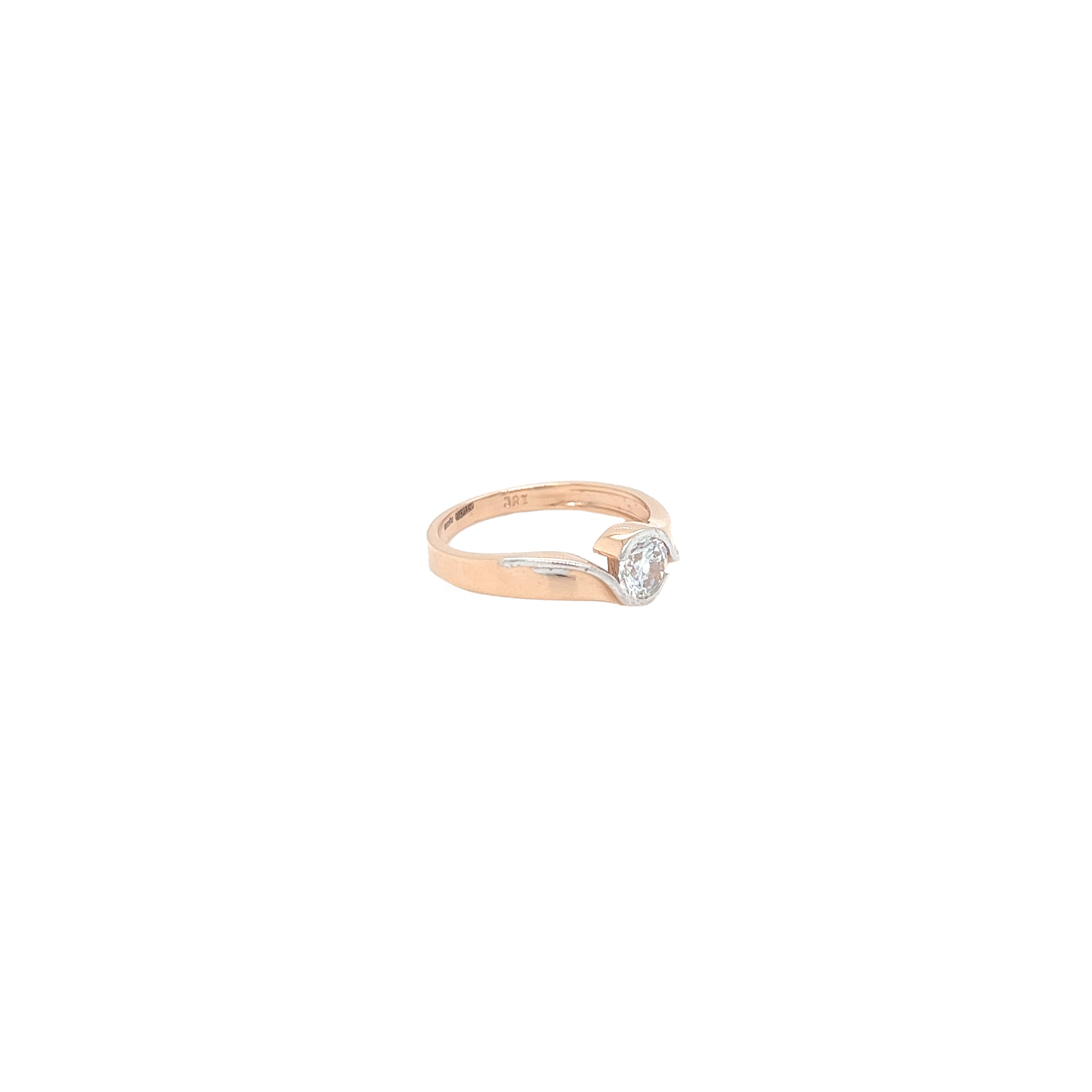 Striking Band Gold Ring