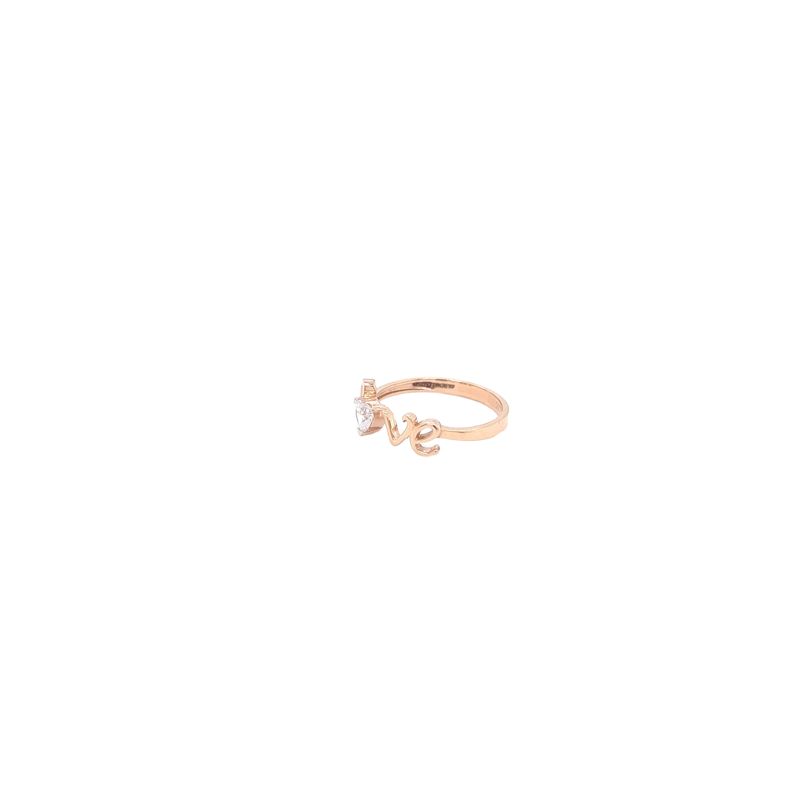 Love Rose Gold Ring