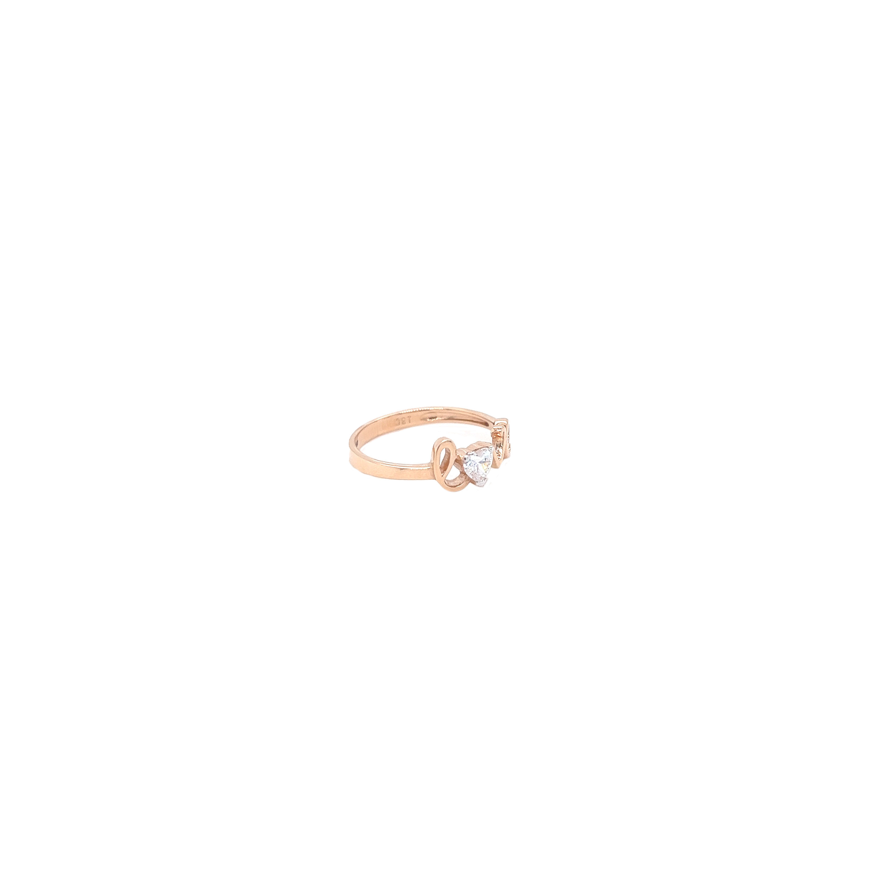 Love Rose Gold Ring
