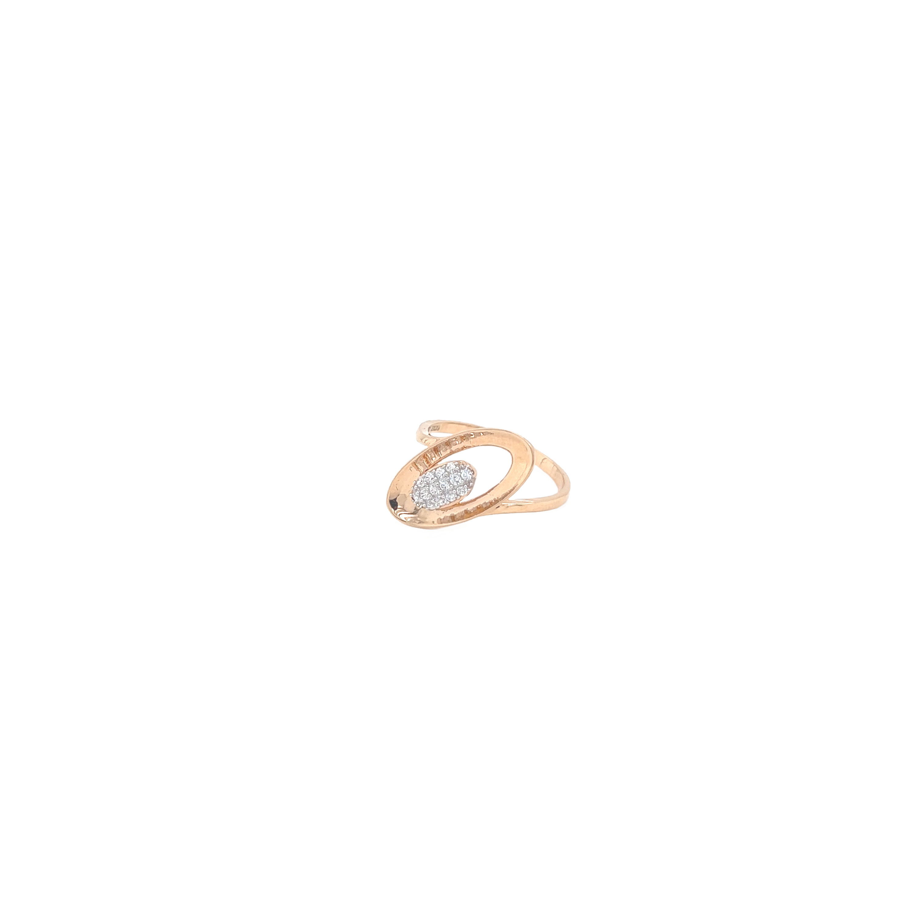 Geometric Stylish Gold Ring