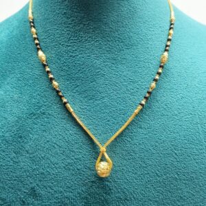 22crt Gold Fancy Mangalsutra Chain