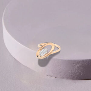 Geometric Stylish Gold Ring