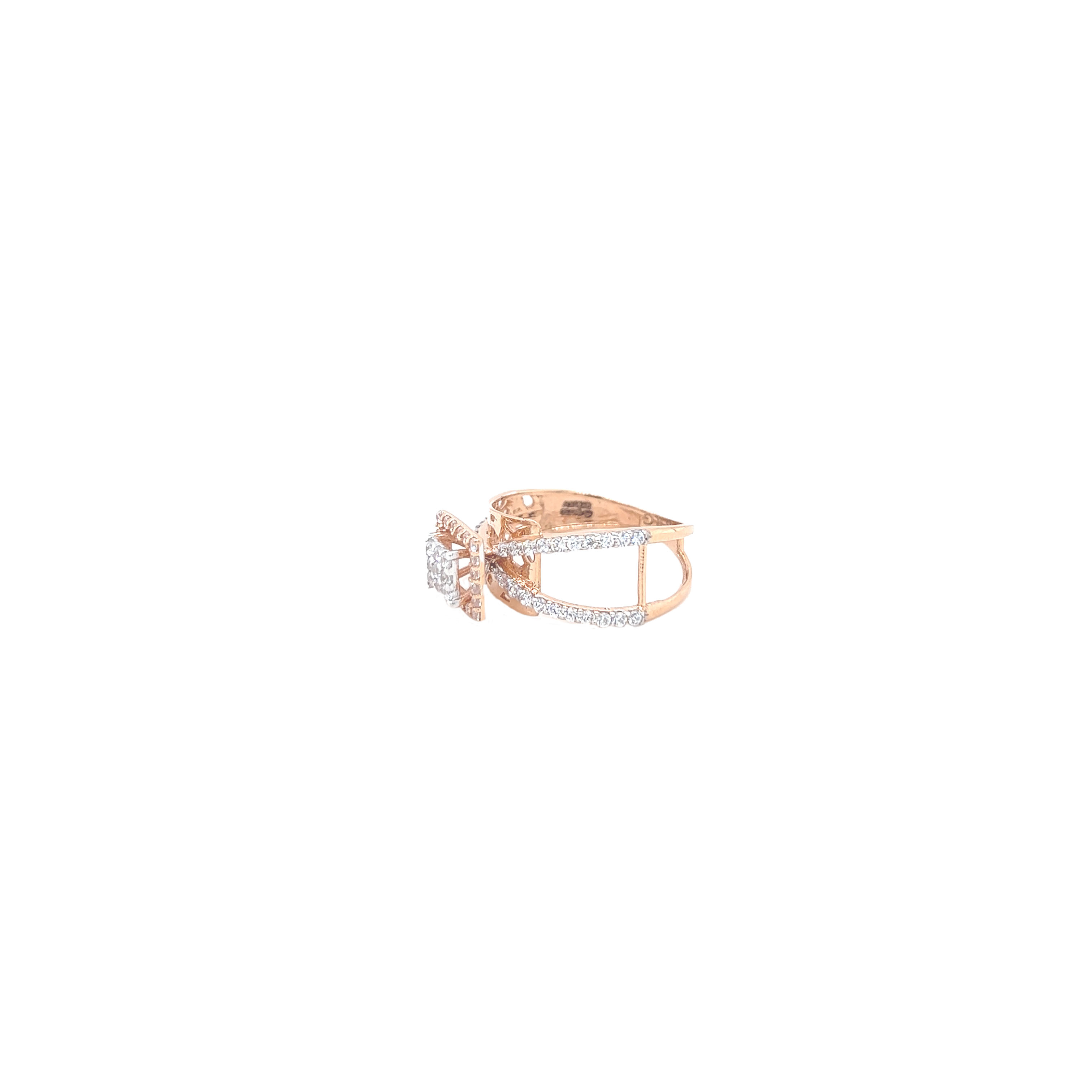 Hypnotic Diamond Finger Ring