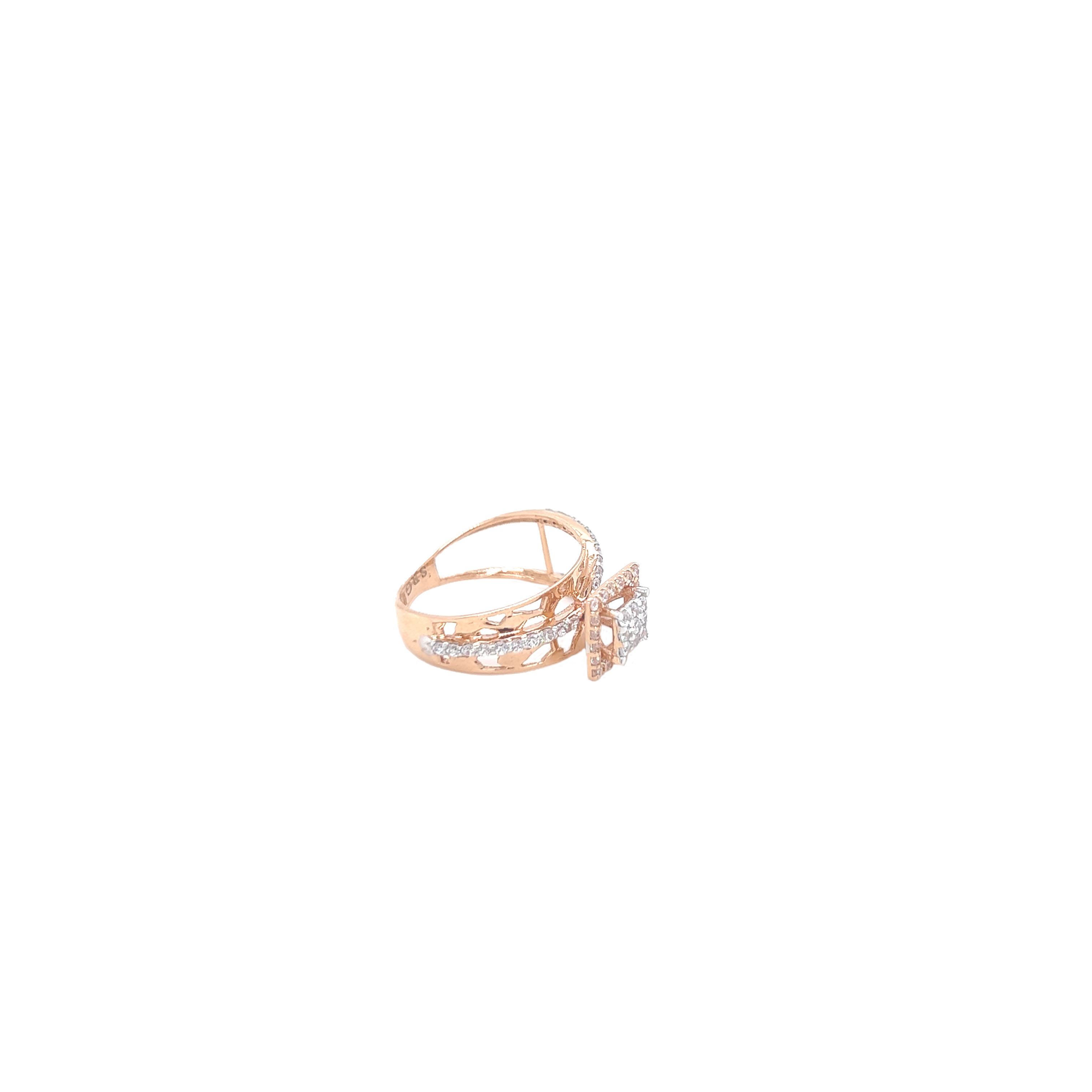 Hypnotic Diamond Finger Ring