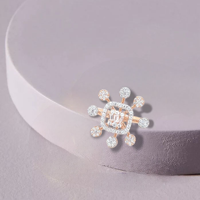 Glorious Rose Gold Ring