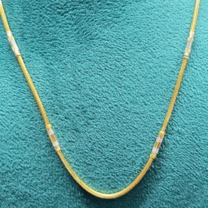 22crt Gold Fancy Chain