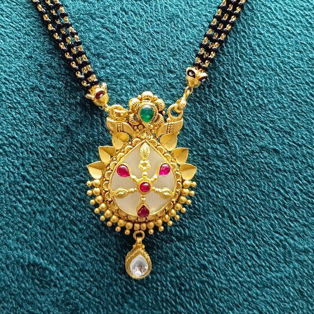 916 Gold Antique Mangalsutra - Image 2