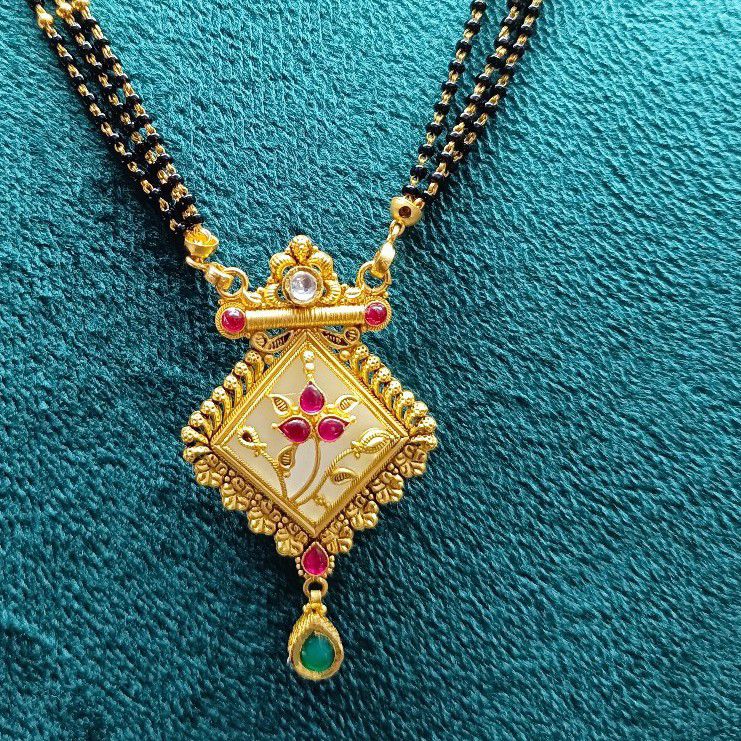22crt Gold Antique Mangalsutra - Image 2