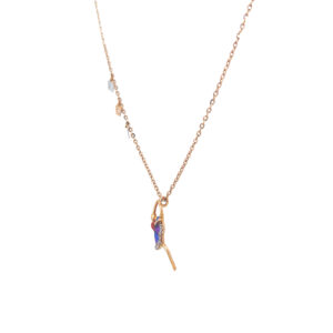 Dancing Girl Gold Delicate Chain