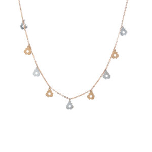 Floral Gold Delicate Chain