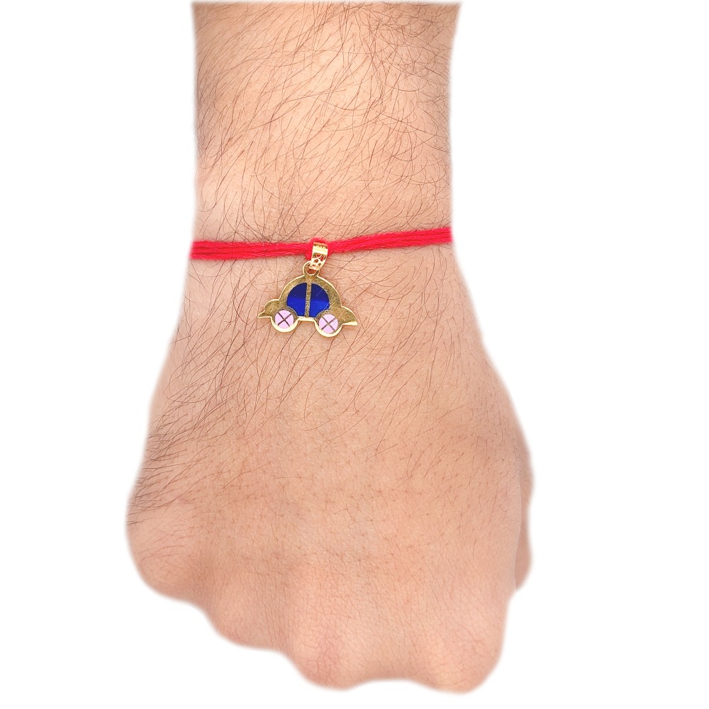 Gold Kids Car Rakhi - Image 4