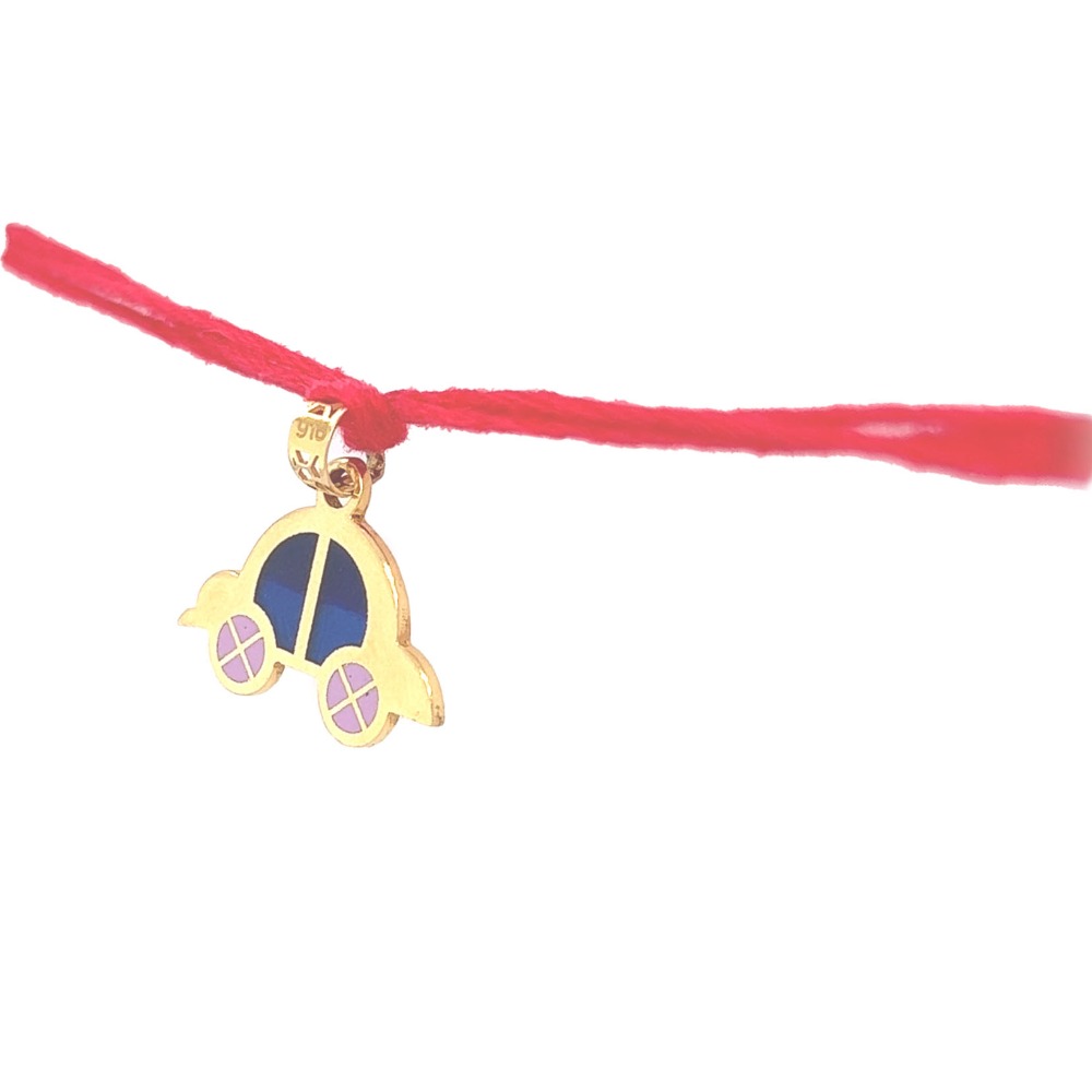 Gold Kids Car Rakhi - Image 3