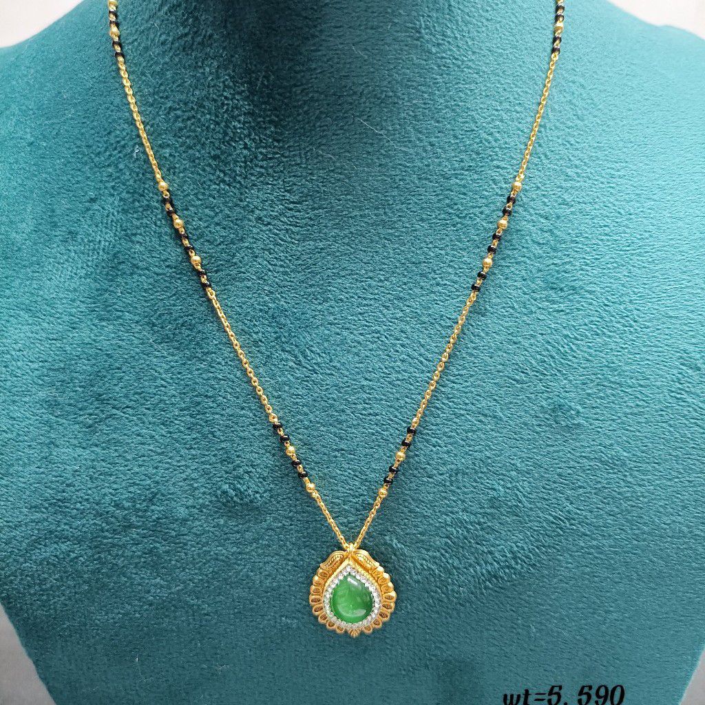 22crt Fancy Mangalsutra Gold