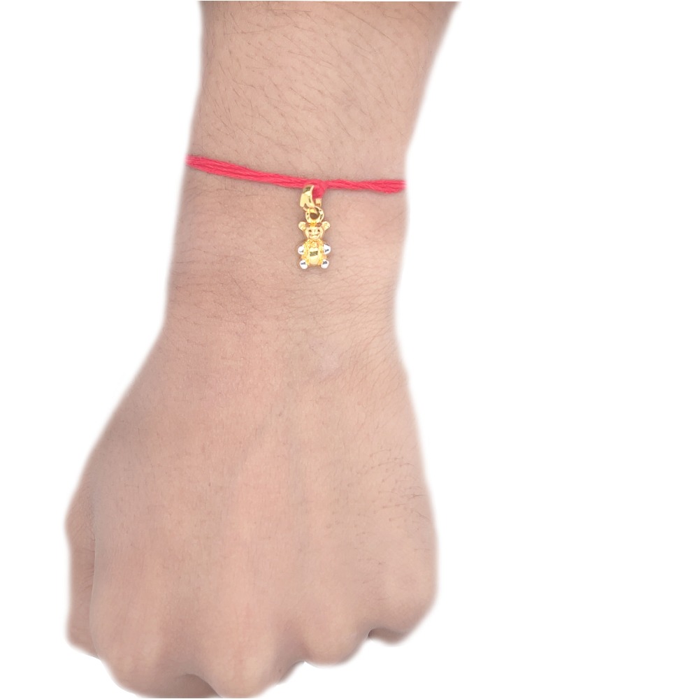 Gold Rakhi