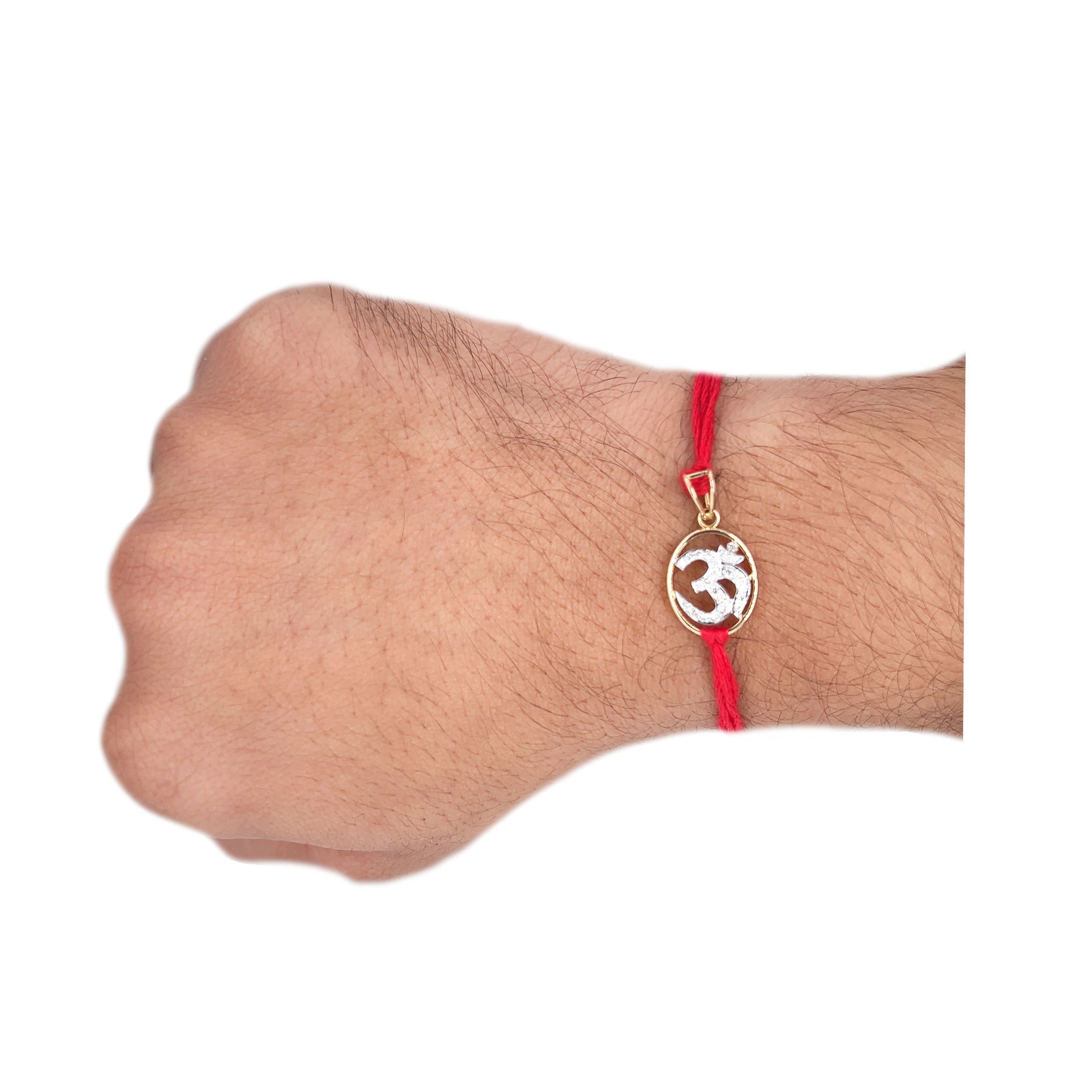 Om Real Diamond Rakhi