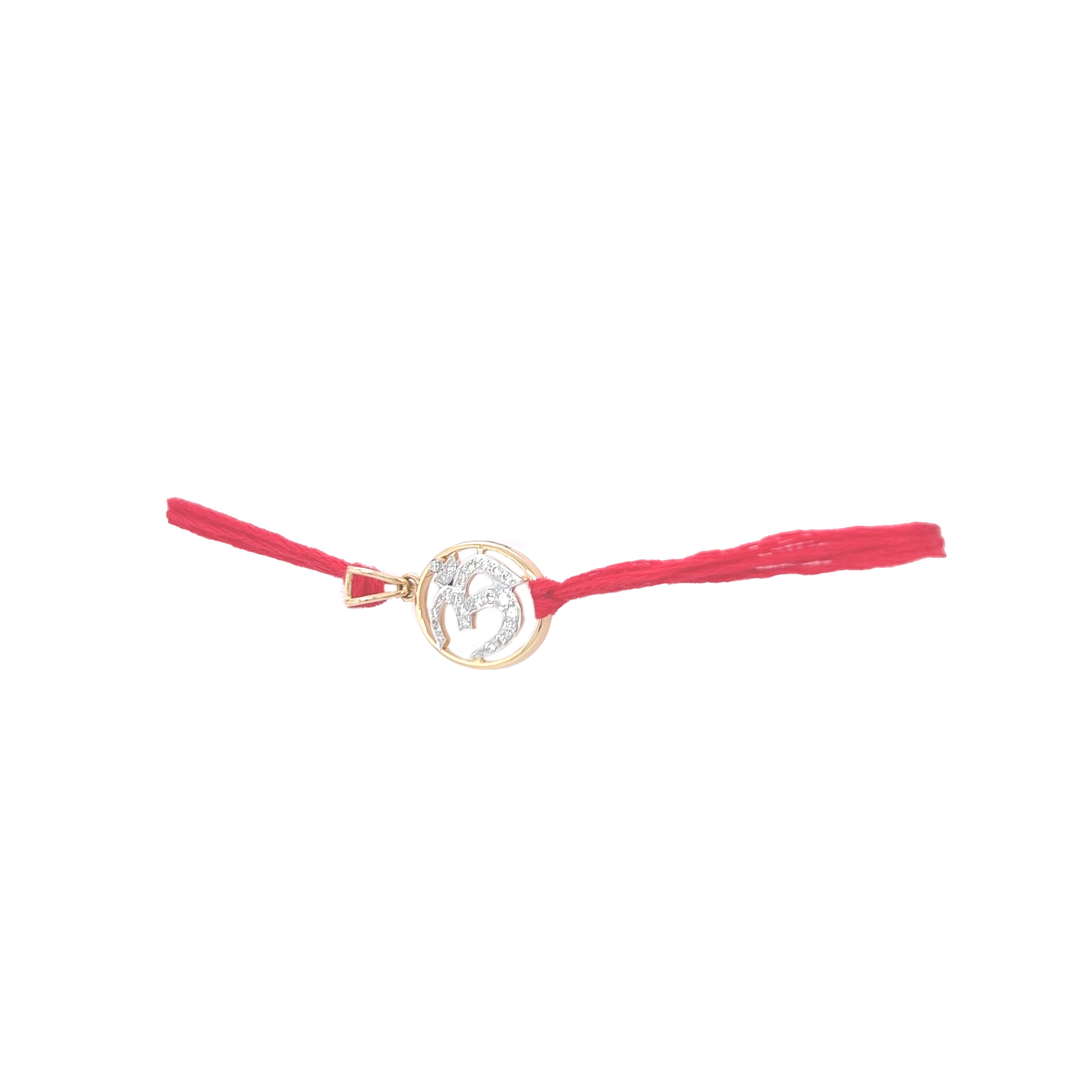 Om Real Diamond Rakhi