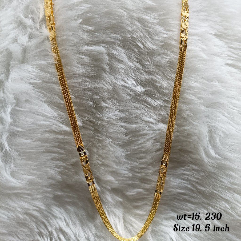 916 gold fancy chain