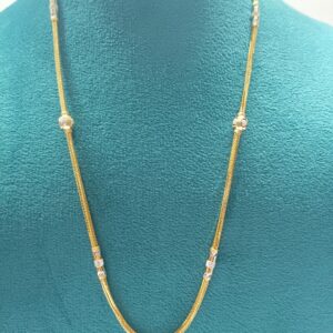 22crt Fancy Gold Chain