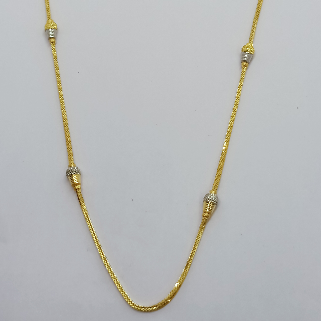 916 plain gold chain - Image 2