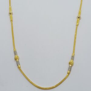 fancy Plain gold chain